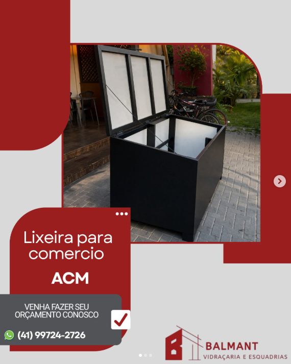 Lixeira para Comércio